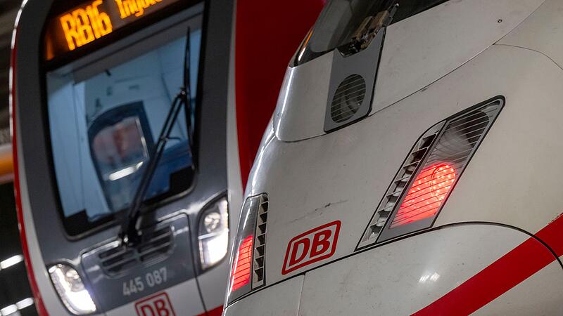 Züge im Münchner Hauptbahnhof