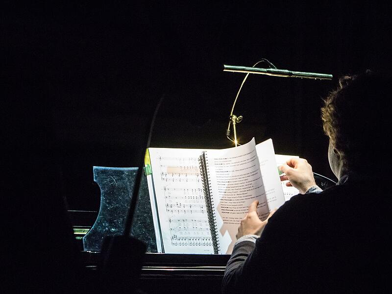 Proben-Impressionen zur Neuinszenierung "Die Dreigroschenoper" am Landestheater Coburg