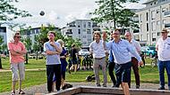 Christian Lange: Der CSU-Stadtrat trat beim Boule im OB-Team von Sebastian Niedermaier an.