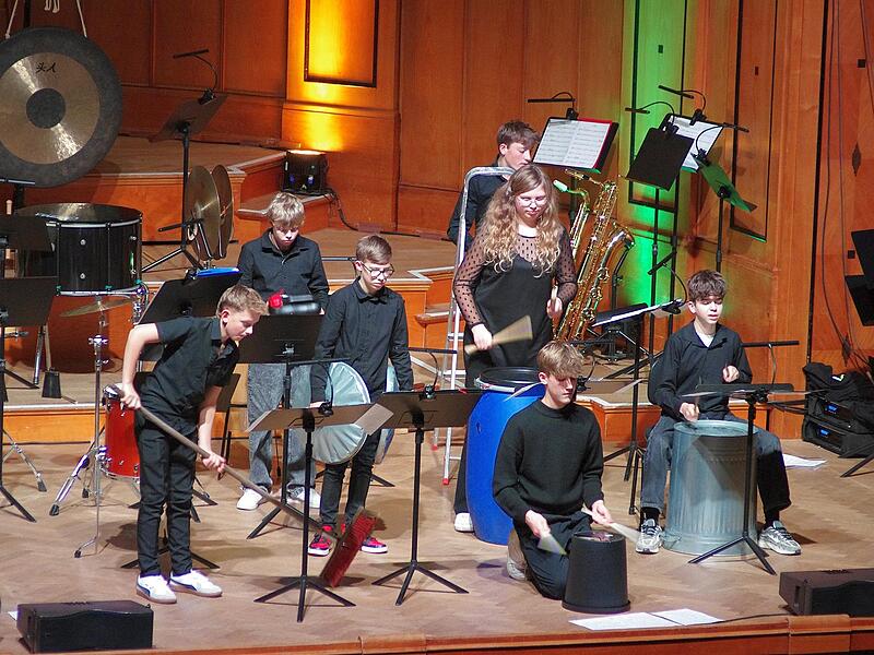 Kiss-Percussiva beim Kissinger Winterzauber Kiss-Percussiva beim Kissinger Winterzauber