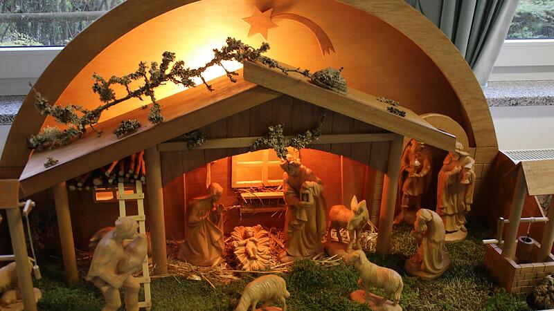 Stilvolle Weihnachtsszene