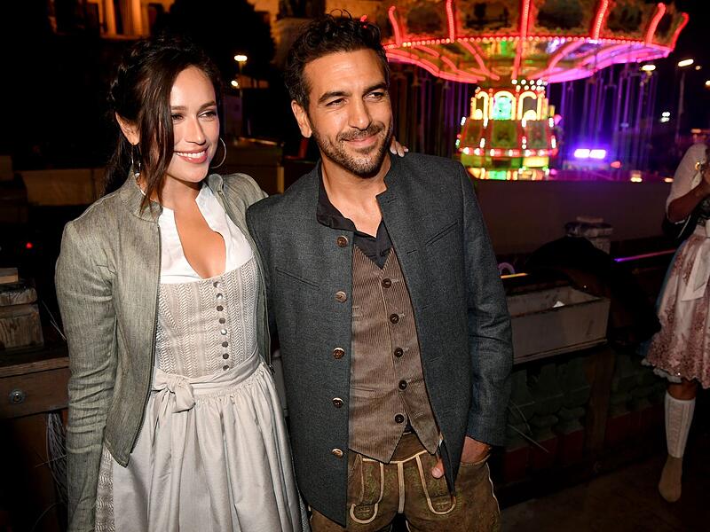 Elyas M'Barek und seine Frau Jessica Elyas M'Barek und seine Frau Jessica