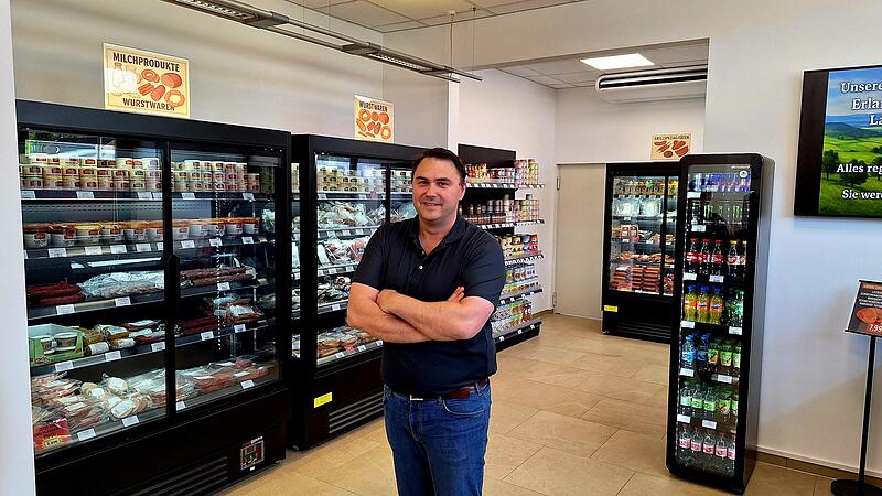 Andreas De&szlig; hatte die Idee f&uuml;r den 24/7-Werksverkauf der Firma Regus in Bamberg.