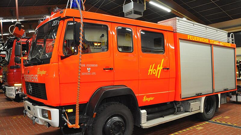 Das 28 Jahre alte Tanklöschfahrzeug der Hofheimer Feuerwehr soll durch ein neues Löschfahrzeug LF 10 ersetzt werden.