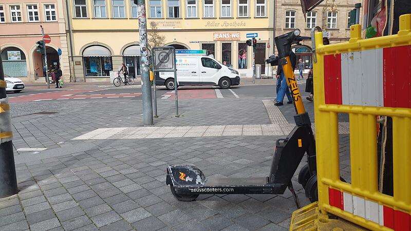 E-Scooter Kettenbr&uuml;cke Bamberg