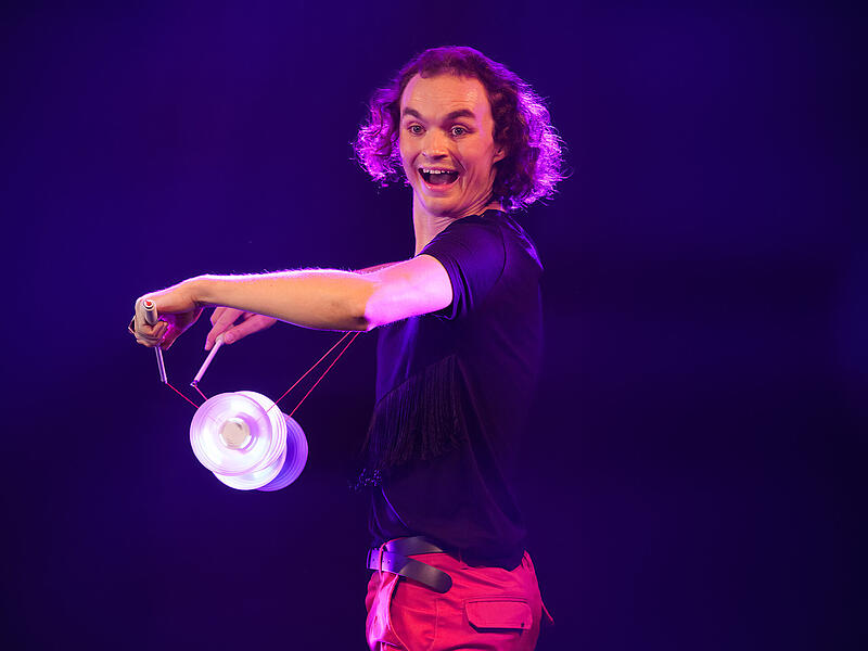 Bamberger Jongleur erreicht den dritten Platz der Nürnberger Show The Greatest Talent