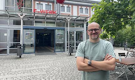 Jan-Peter Dinger ist der Gesch&auml;ftsf&uuml;hrer des Kulturzentrums E-Werk in Erlangen.