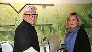 Nur die Maschinen sind vorerst noch im Ladenraum verblieben. Jürgen und Juliane Espig packen zusammen. Es liegt viel Wehmut in diesen letzten Handgriffen.