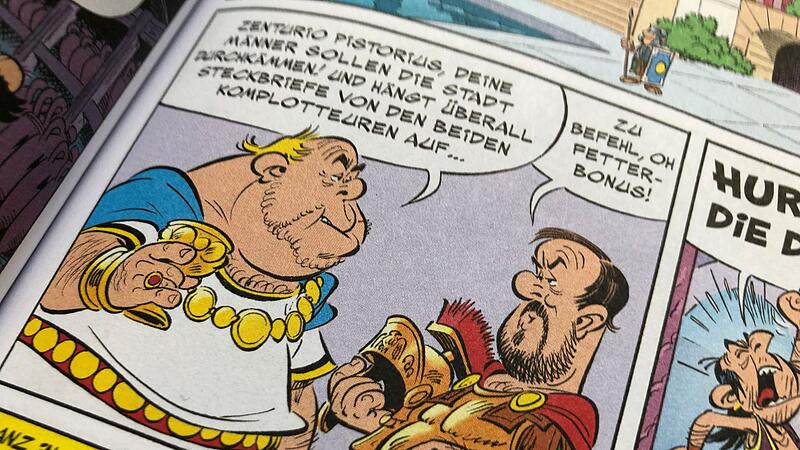 «Asterix in Lusitanien» - Zenturio Pistorius