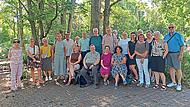 Rund 30 Personen kamen bei der Auftaktveranstaltung am &bdquo;Plauderb&auml;nkla&ldquo; in Forchheim zusammen. B&uuml;rgerzentrum-Mehrgenerationenhaus