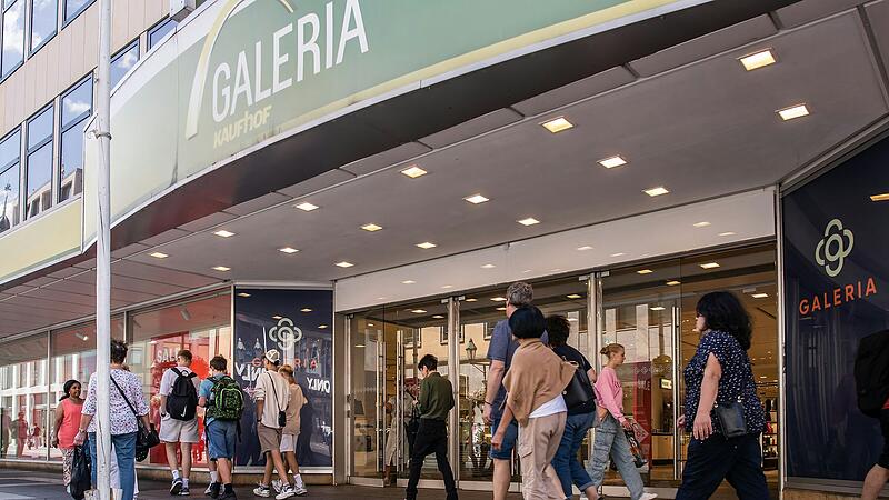 Soll im August schlie&szlig;en: Galeria Kaufhof in der W&uuml;rzburger Innenstadt.&nbsp;