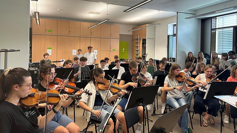 Orchesterprobe CG-Musical-Produktion &bdquo;The Greatest Showman Revue&ldquo;