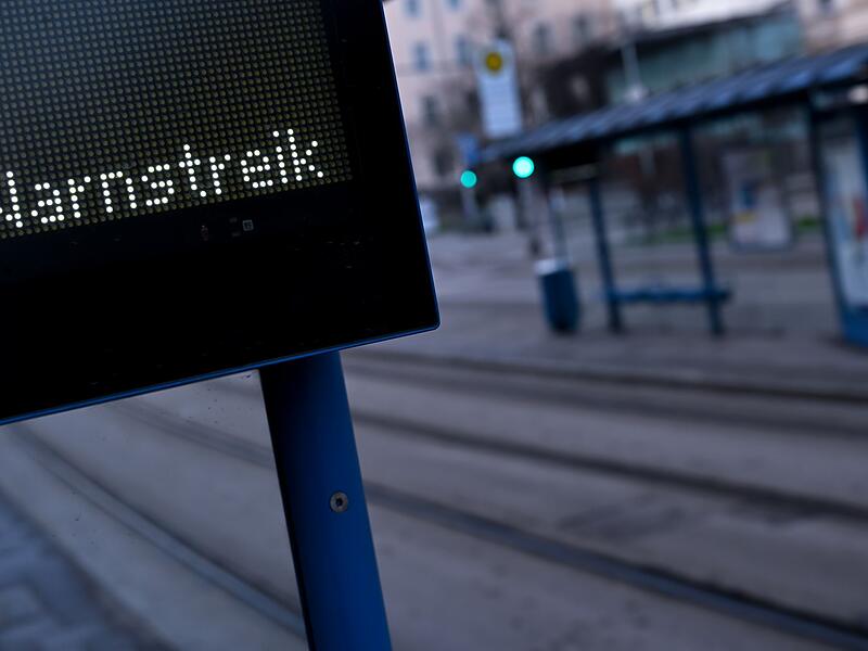 Warnstreik im Nahverkehr - M&uuml;nchen