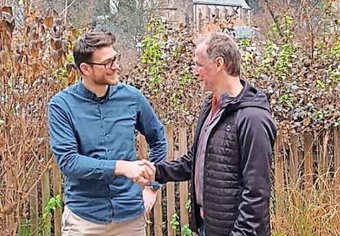 Leonard von der Weth (Geschwister-Gummi-Stiftung), Andreas Greiner (Montessori Schule Mitwitz)