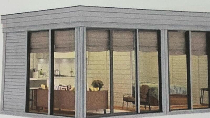 So sollen die geplanten Ferienwohnungen von au&szlig;en aussehen.