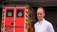 Andreas Seidl ist als erster "Rescue Manager" Bayerns beim BRK Kreisverband Bad Kissingen t&auml;tig. Foto: Benedikt Borst