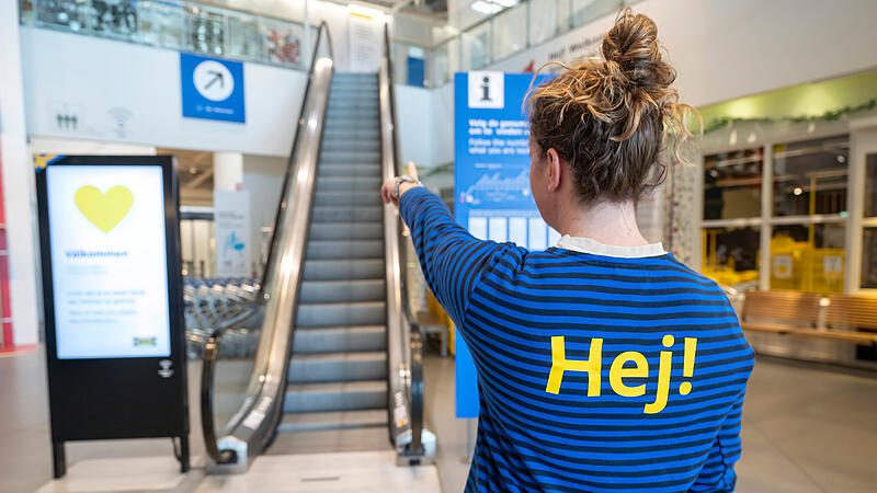 Die einzigen Ikea-M&ouml;belh&auml;user befinden sich in Franken in W&uuml;rzburg und F&uuml;rth.