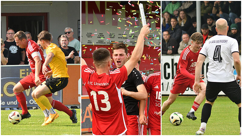 Sowohl die SpVgg Bayreuth II (rechts) als auch Sylvia Ebersdorf (links) hatten in der Landesliga-Relegation das Nachsehen gegen den FC Lichtenfels.