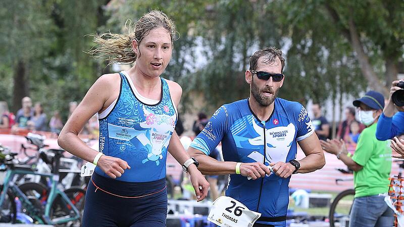 Magrit Elfers von Böhnlein Sports Bamberg gewann die bislang letzte Auflage des Nonstop-Triathlons im Jahr 2021.