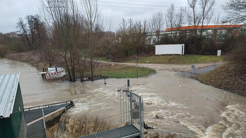 So sieht die Trubach in Forchheim aktuell aus.Forchheim & Fränkische Schweiz