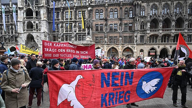 Ostermarsch in M&uuml;nchen