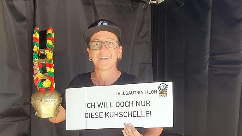 Elke Neuner von der IfA Nonstop Bamberg und der Concordia Strullendorf  hat beim Triathlon im Allg&auml;u ihrer Altersklasse 45 &uuml;ber die olympische Disztanz gewonnen.