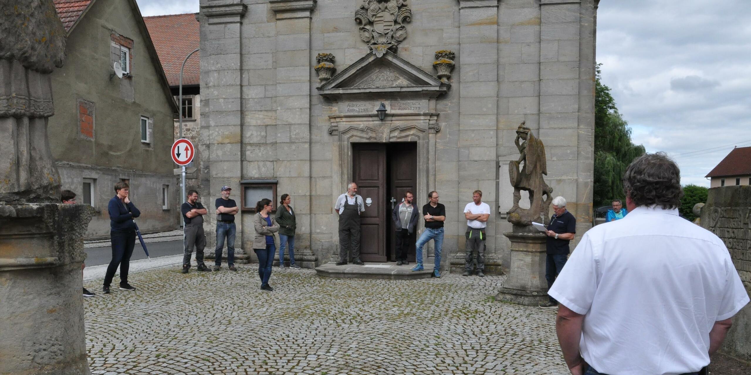 Versiegelung In Leuzendorf hat man kein Problem damit.