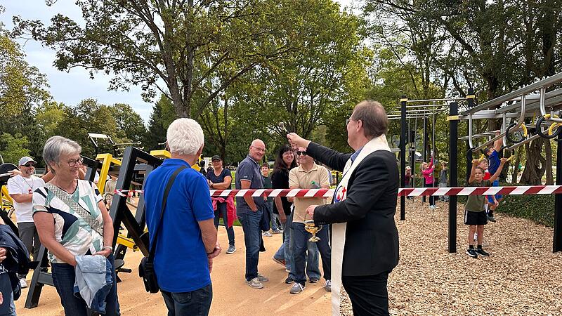 Er&ouml;ffnung des Mehrgenerationenparks in Hammelburg
