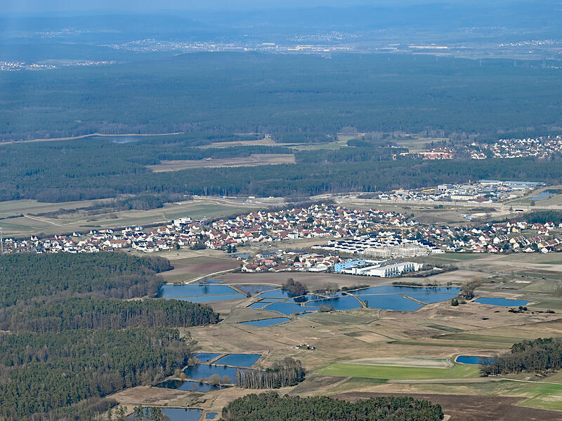 Rundflug: Mittelfranken aus der LuftRundflug: Mittelfranken aus der Luft