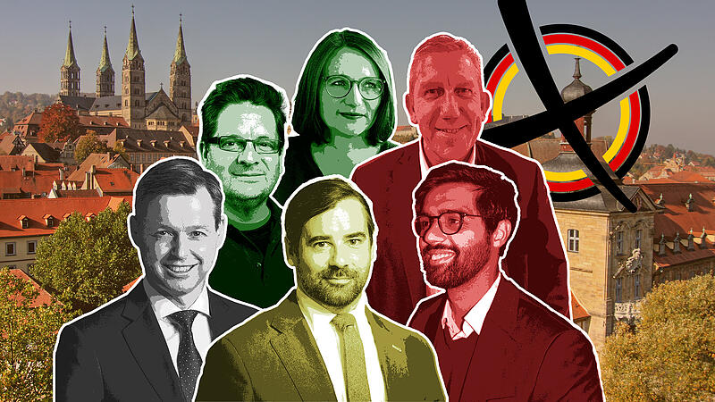 Direktkandidaten der Bamberger Wahlkreise Silberhorn? Ochs? Badum? Körber? Schwarz? Şat? Oder doch jemand ganz anderes? Am 23. Februar 2025 haben Sie die Wahl!