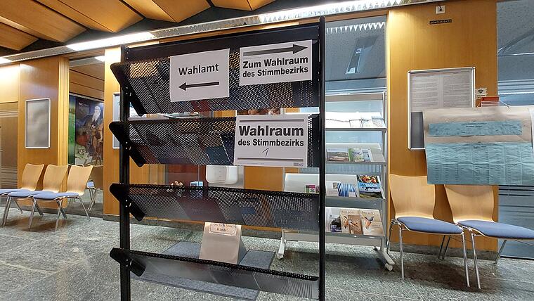 Wahlraum Wahlraum