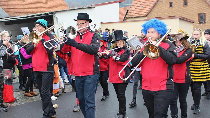 Faschingsumzug 2023 in Zeitlofs