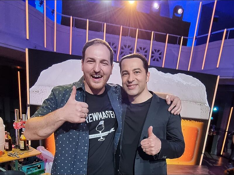Zwei absolute Bühnentypen: Braumeister David Hertl (links)und Bülent Ceylan