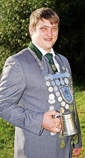 Der neue Regent der Königlich Privilegierten Schützengesellschaft Stadtsteinach heiß Pascal Offenerde. Der neue Regent der Königlich Privilegierten Schützengesellschaft Stadtsteinach heiß Pascal Offenerde.