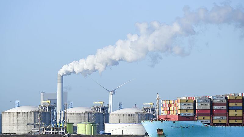 LNG-Importterminal in Rotterdam