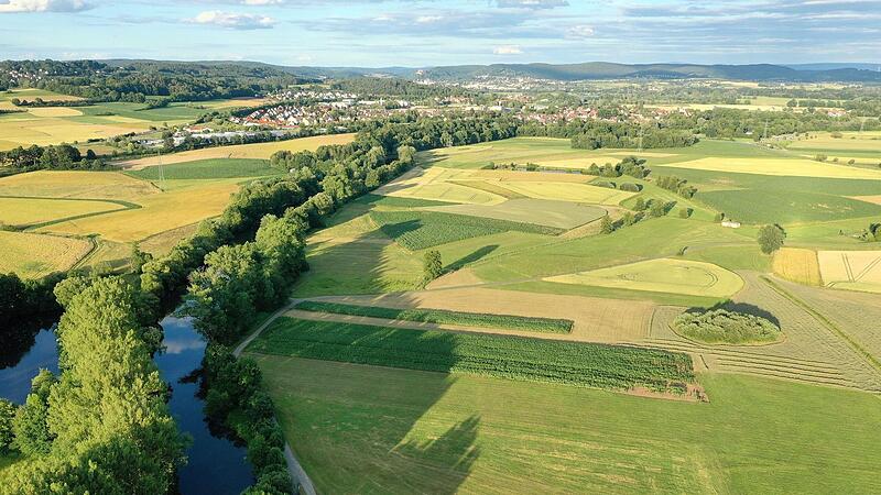 Das Maintal in Richtung Kulmbach