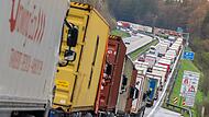 Lkw auf Autobahn
