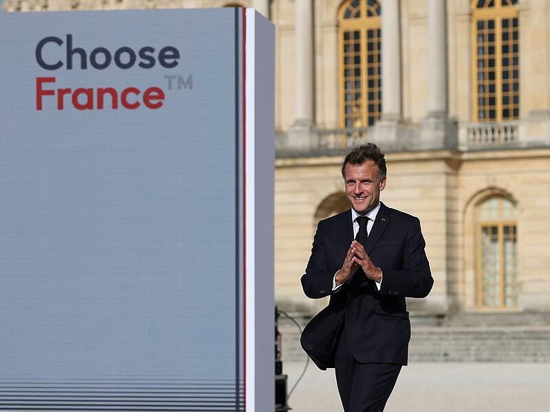 Wirtschaftsgipfel "Choose France" Wirtschaftsgipfel "Choose France"