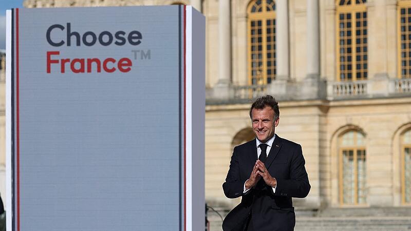 Wirtschaftsgipfel "Choose France" Wirtschaftsgipfel "Choose France"