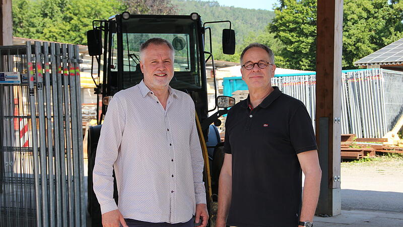 Patrick Bindrum (links) und Klaus Hayer leiten gemeinsam die Firma Bindrum mit Sitz in Westheim.