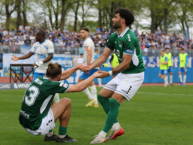 FC 05 Schweinfurt: Unentschieden gegen Hansa Rostock