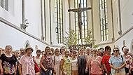 Der Ausflug der Frauen-Union Kersbach führte auch ins Kloster Heidenheim.