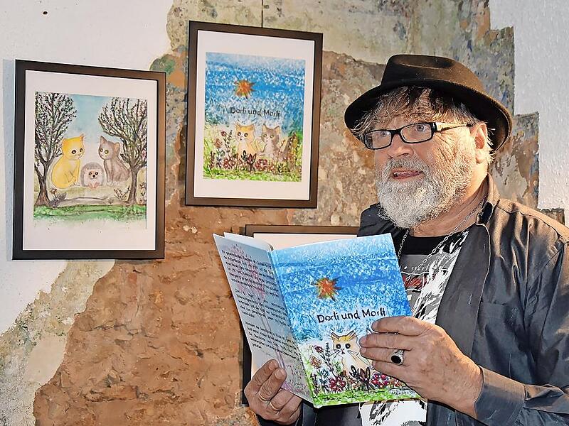 Der Westheimer Künstler Hannes Betz hat mit „Dorli und Morli“ sein erstes Kinderbilderbuch geschrieben und selbst illustriert. Der Westheimer Künstler Hannes Betz hat mit „Dorli und Morli“ sein erstes Kinderbilderbuch geschrieben und selbst illustriert.