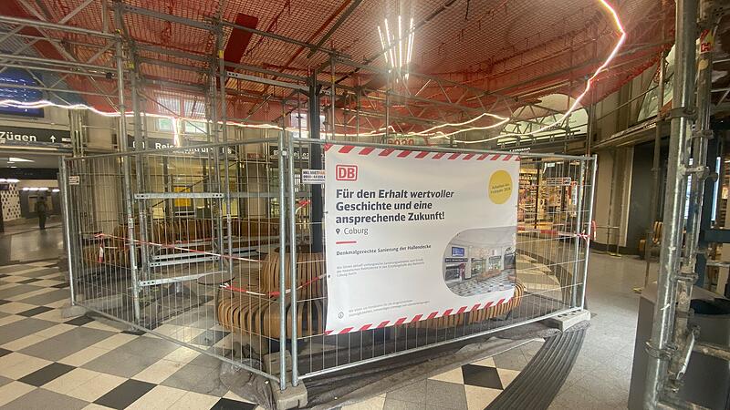Bahnhof Coburg EingangshalleNeues Pflegeheim wird eröffnet Bahnhof Coburg EingangshalleNeues Pflegeheim wird eröffnet