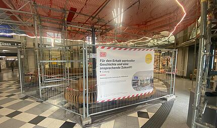 Bahnhof Coburg EingangshalleNeues Pflegeheim wird eröffnet Bahnhof Coburg EingangshalleNeues Pflegeheim wird eröffnet