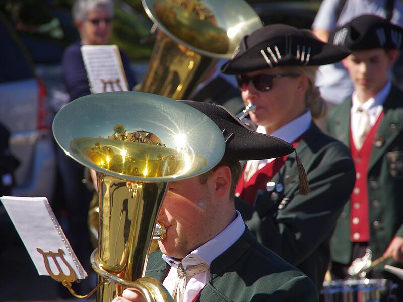 Kreismusikfest Steinach 70 Jahre Steinacher Musikanten