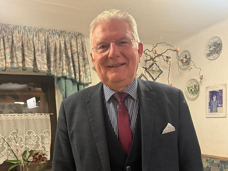 G&uuml;nther H&uuml;bner will ein weiteres Mal als B&uuml;rgermeister kandidieren.