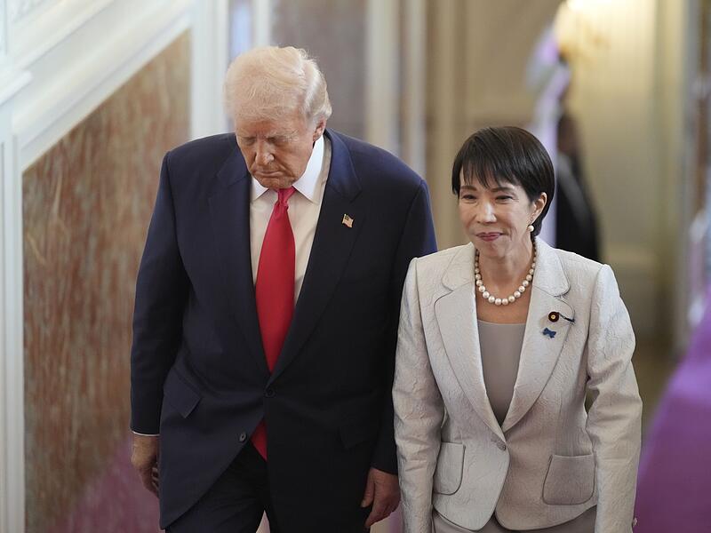 US-Präsident Trump in Japan