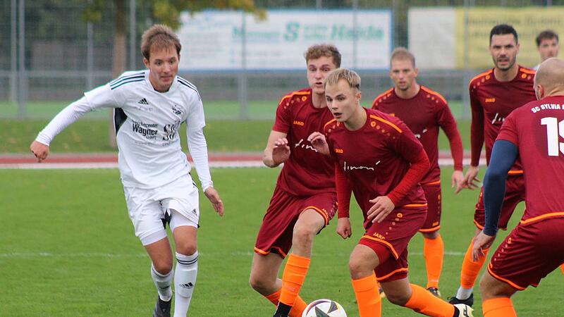 Der SC Sylvia Ebersdorf behielt gegen den FC Coburg II die Oberhand.