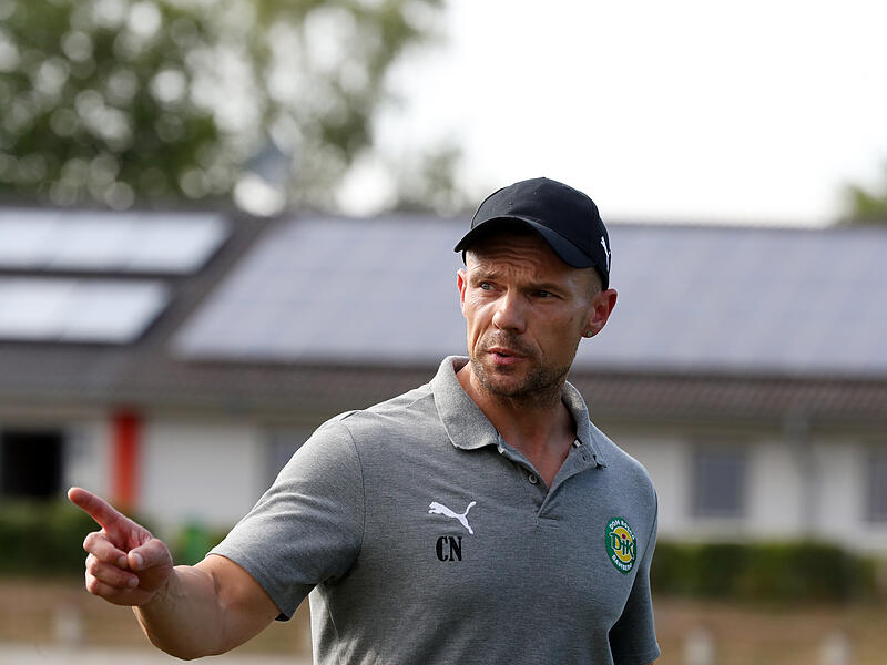 Will hoch in die Bayernliga: DJK Bambergs Trainer Carsten Nüßlein.